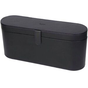 Dyson Airwrap Storage Case Black Faux Leather Travel Organizer